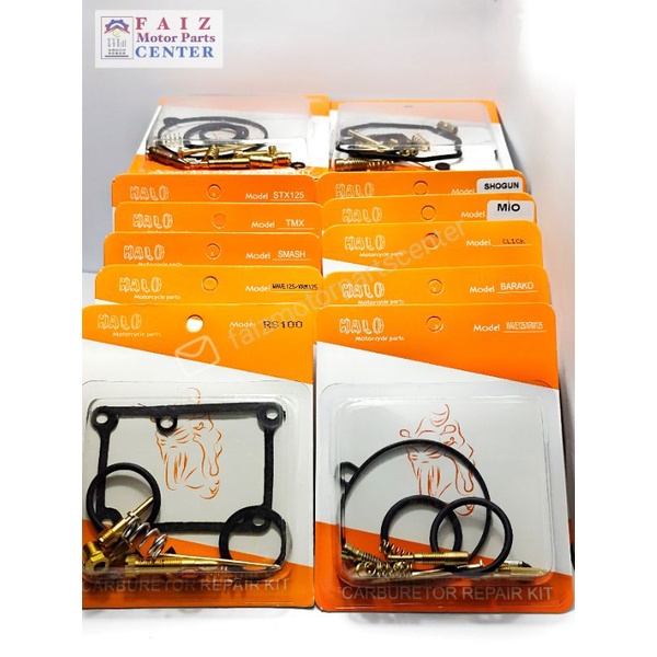 CARBURATOR REPAIR KIT SET FOR WAVE 125/XRM125,TMX, SHOGUN,RS100,MIO ...