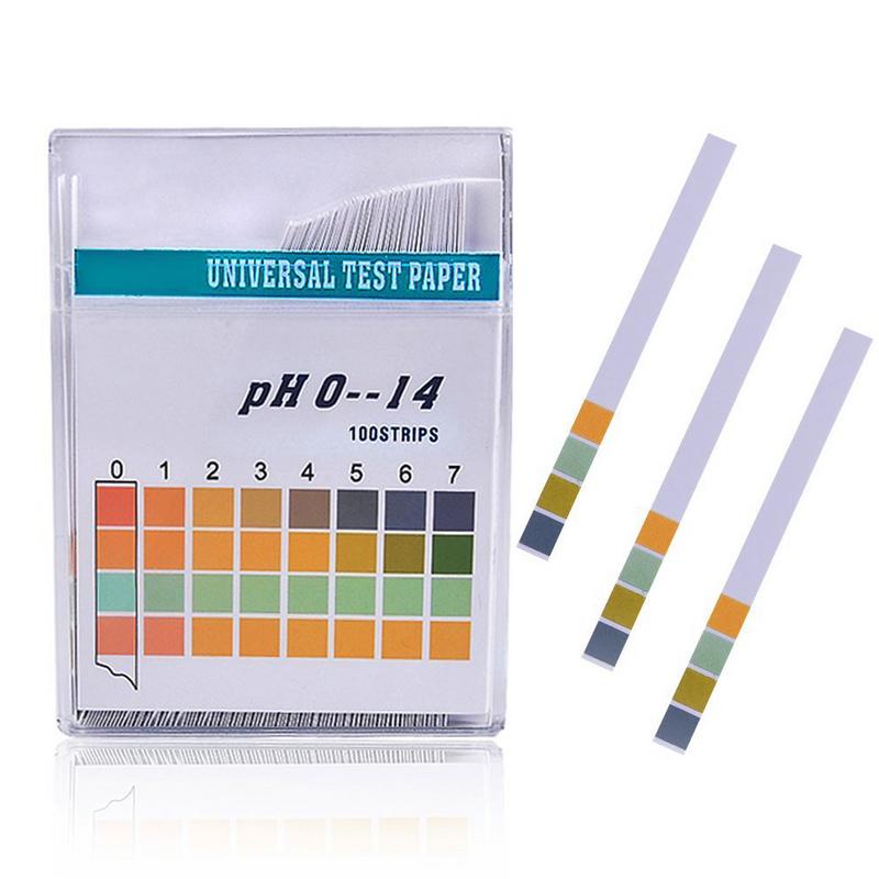 PH PAPER 100STRIPS /BOX Universal pH Test Paper Strips | Shopee Philippines