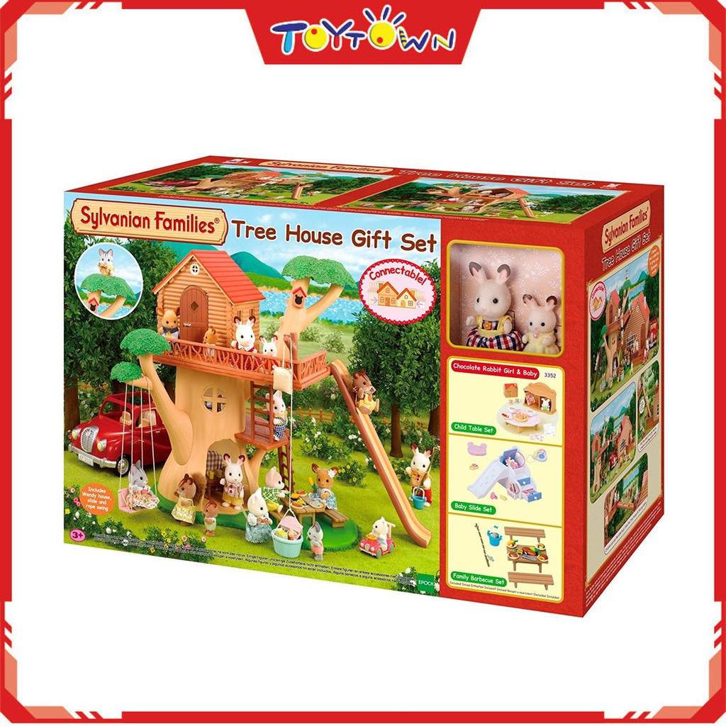 Sylvanian treehouse gift set online