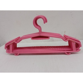 1132 plastic clothes hanger,pastel col 14.5 inches x 6.75H