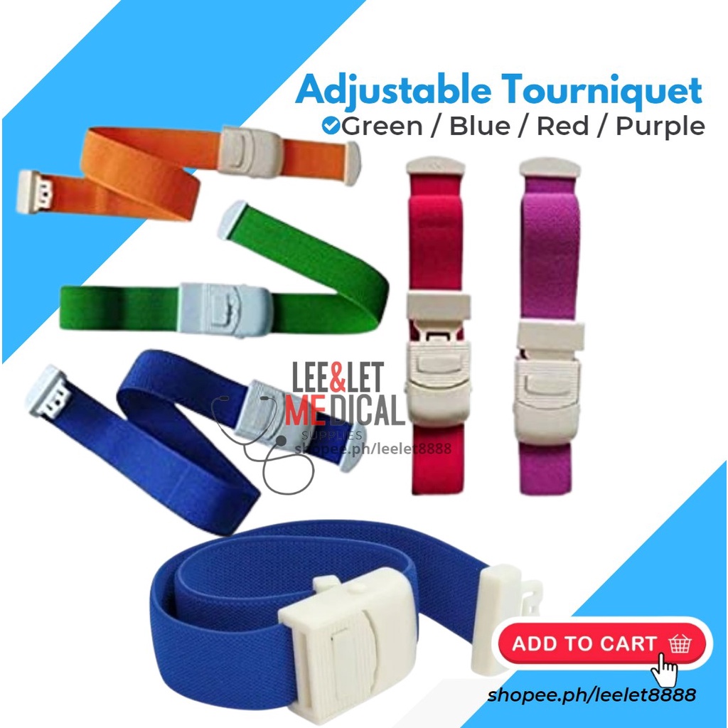 Tourniquet with Buckle/SnapOn Adjustable Tourniquet Shopee Philippines