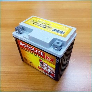 Motolite MF5L-B Maintenance Free Motorcycle Battery ( YTZ6S YT5L-BS ...