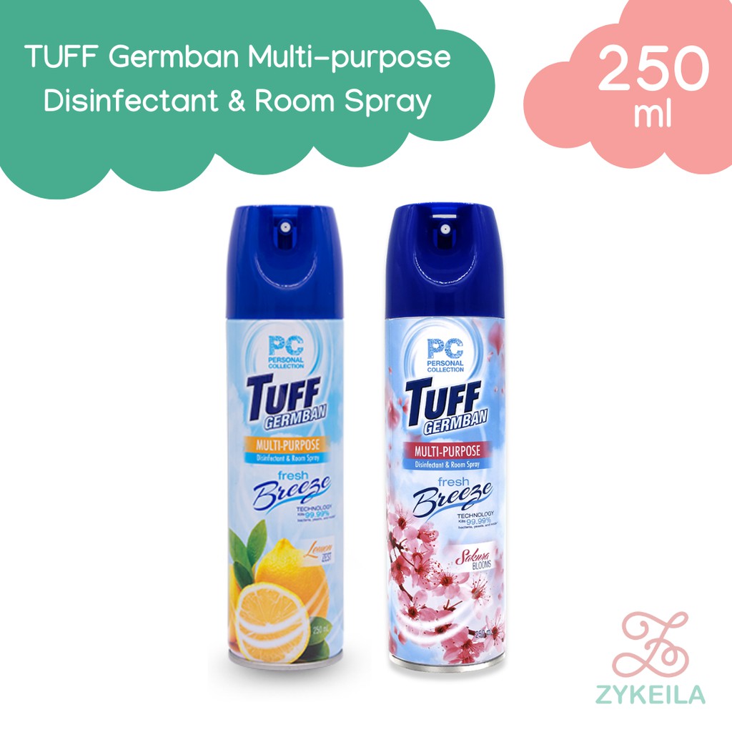 Tuff Germban Multi Purpose Disinfectant Room Spray Shopee Philippines