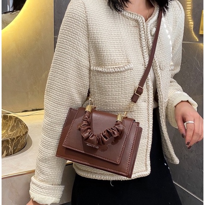 Hanju Bella Korean Fashion Shoulder Cute Leather Ladies Women Sling Bag ...