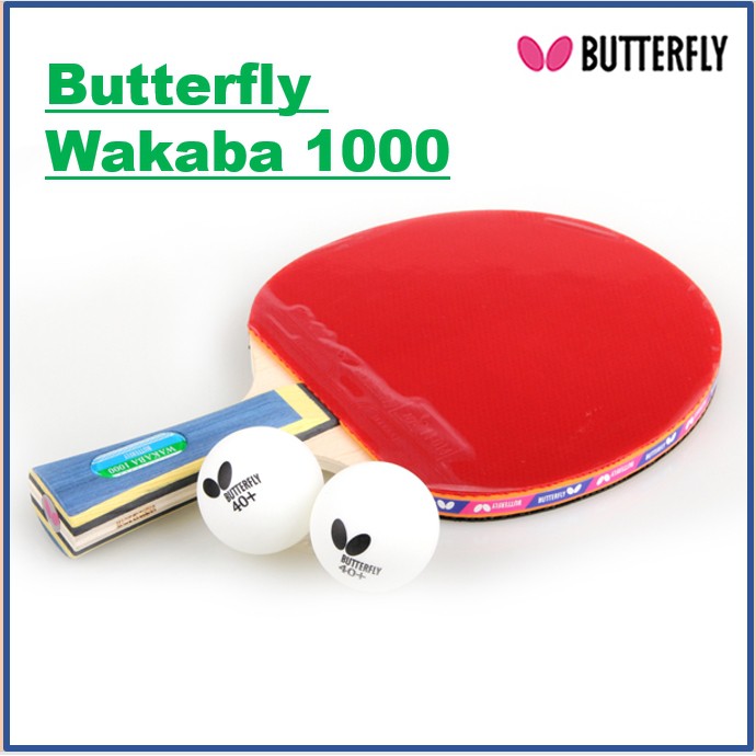 Butterfly KOREA Wakaba 1000 Table Tennis Racket Shopee Philippines