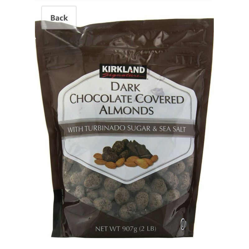 Kirkland Dark Chocolate Covered Almonds Shopee Philippines