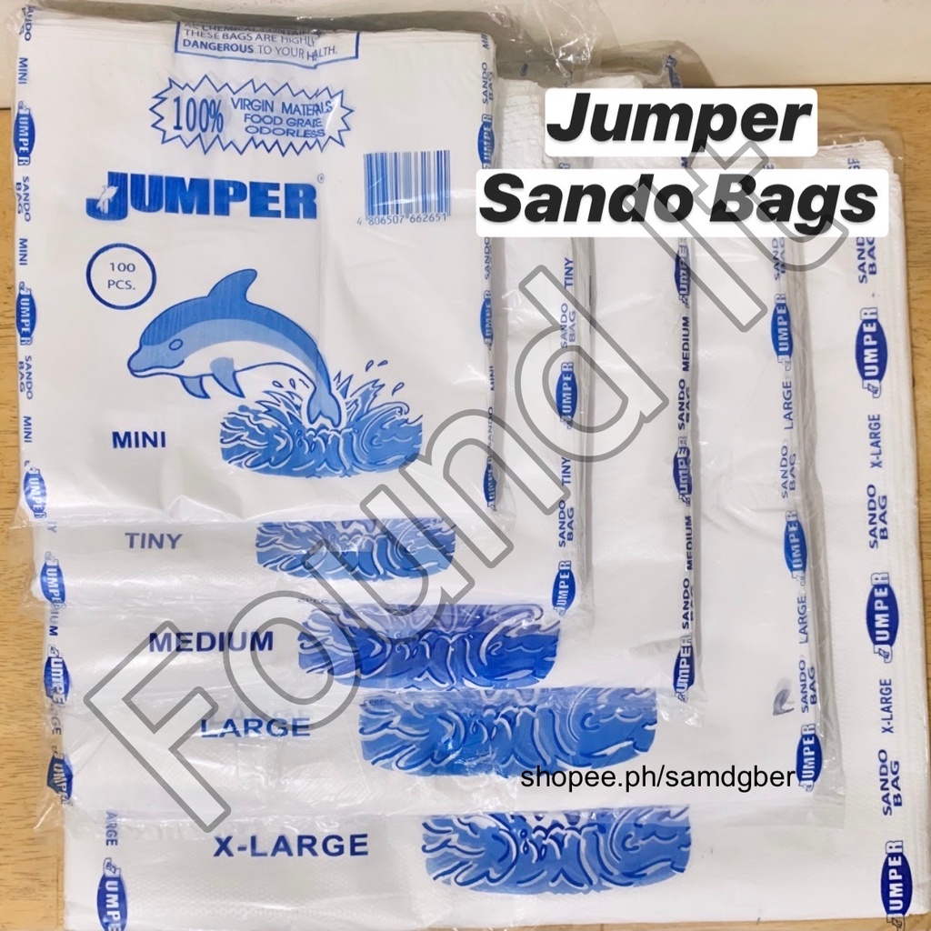 [Found It] Jumper Sando Bag Plastic White Shopee Philippines