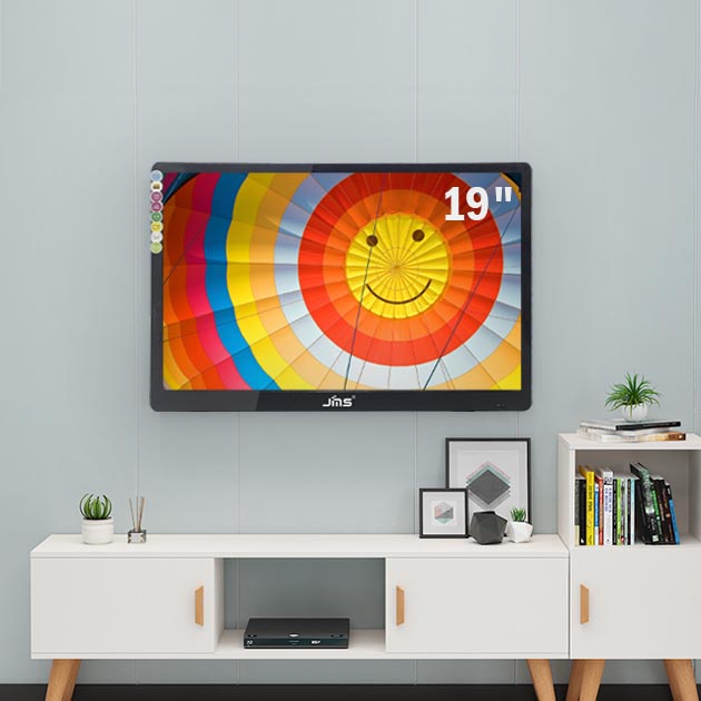 JMS 19 Inch Full HD LED TV LED2268S Free Wall Bracket 5di Shopee