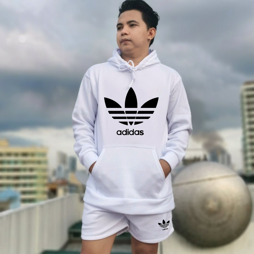 TRENDY HOODIE ADIDAS JACKET SHORT FOR MEN AND WOMEN UNISEX Shopee Philippines