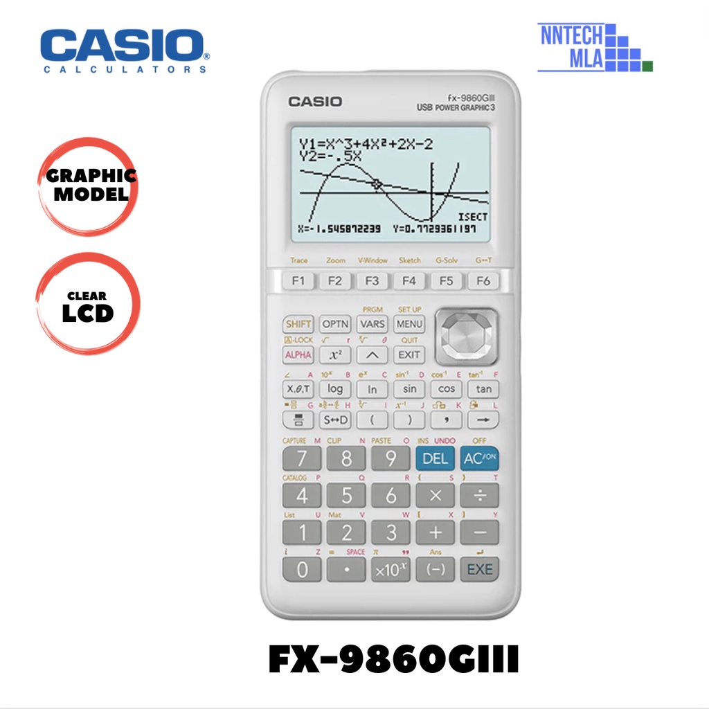 Casio Fx9860giii Graphing Calculator