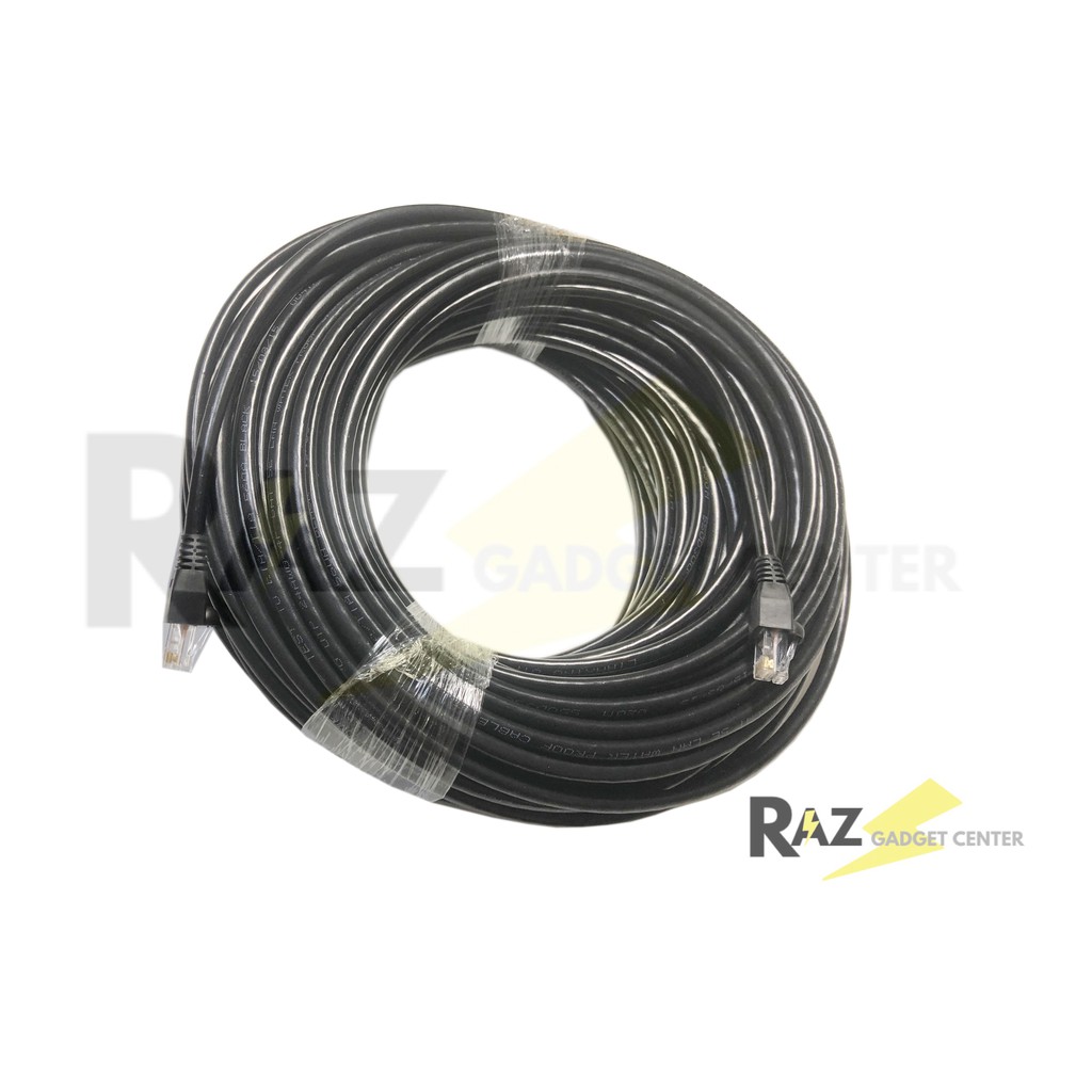Outdoor 30 Meters & 50 Meters CAT5E RJ45 Ethernet Internet Network Lan ...