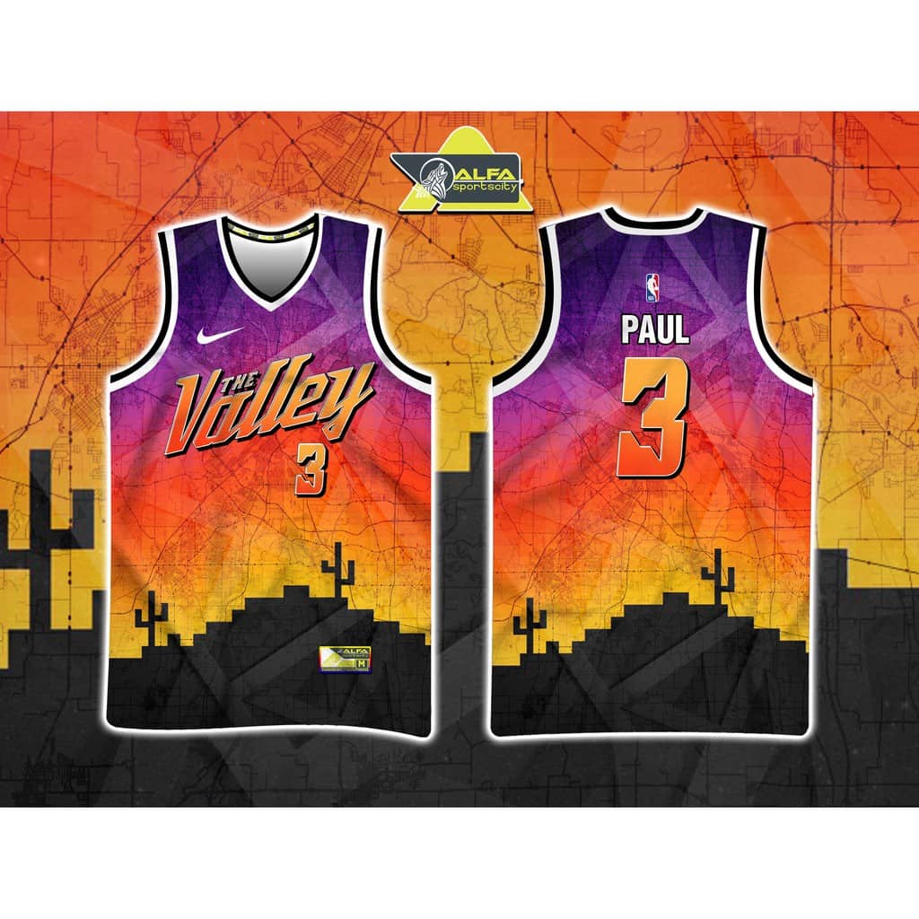 THE VALLEY CHRIS PAUL JERSEY
