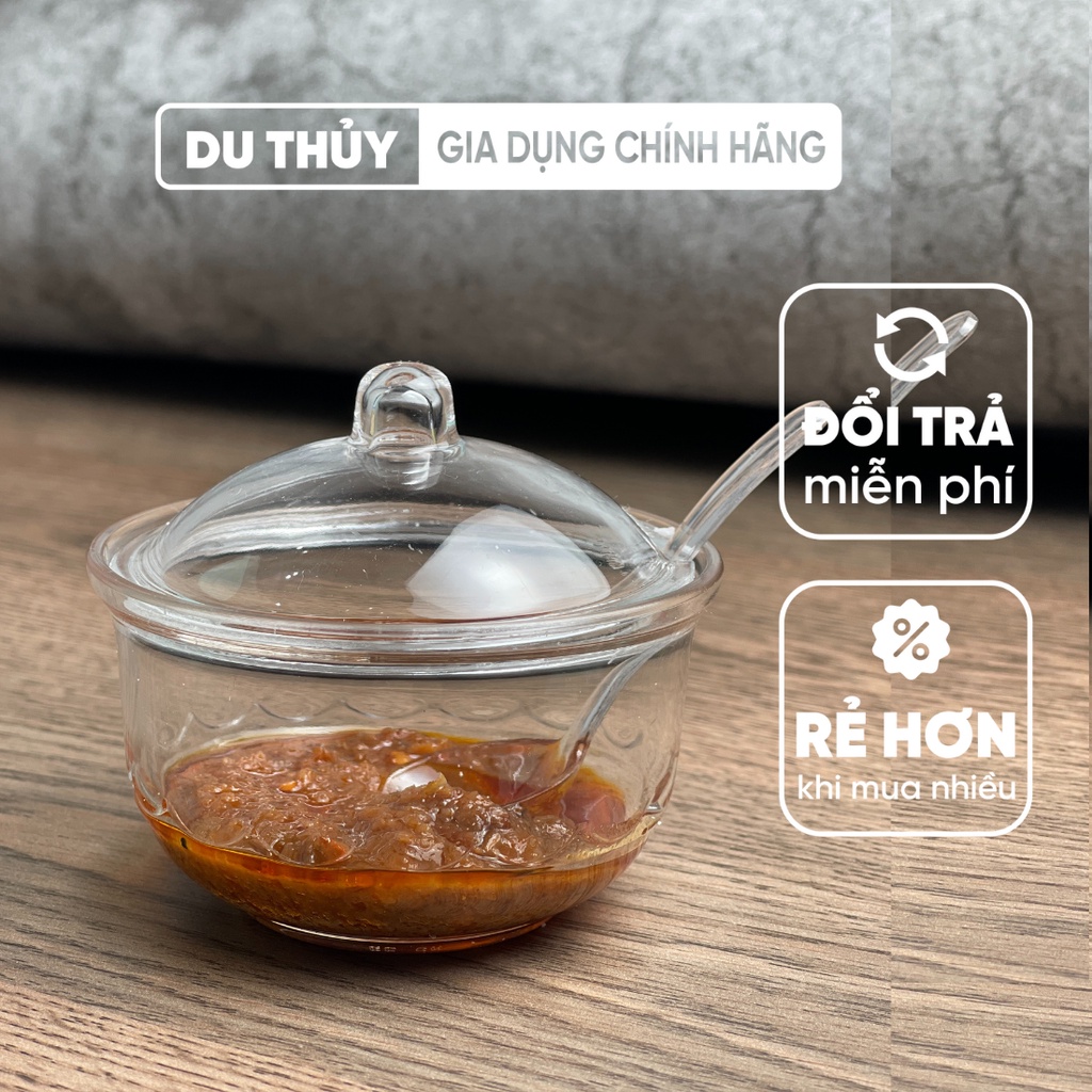 SA Spice jar with lid and transparent spoon for restaurant table satay ...