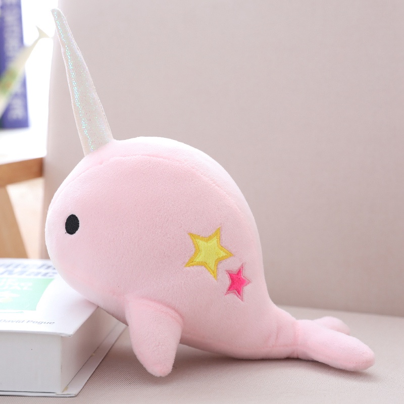 Narwhal plush pillow 2025