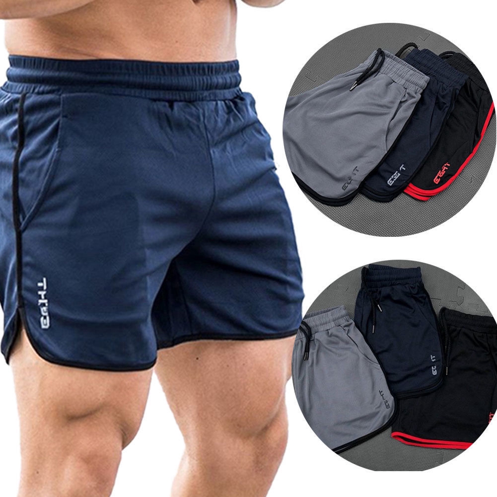 M 2XL Men Sports Jogging Fitness Shorts Quick Dry Mens Gym Running Shorts Crossfit Sport gyms Short Pants Shopee Philippines