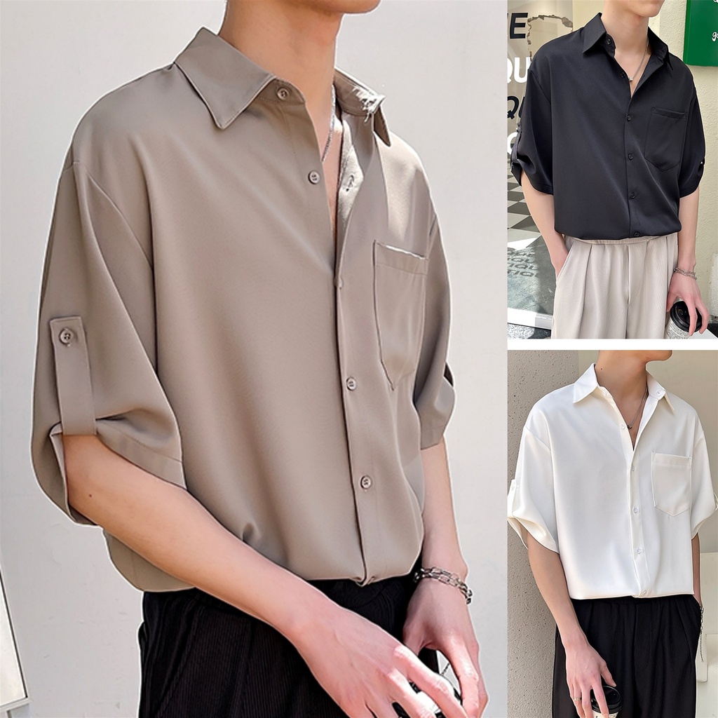 korean short sleeve shirt