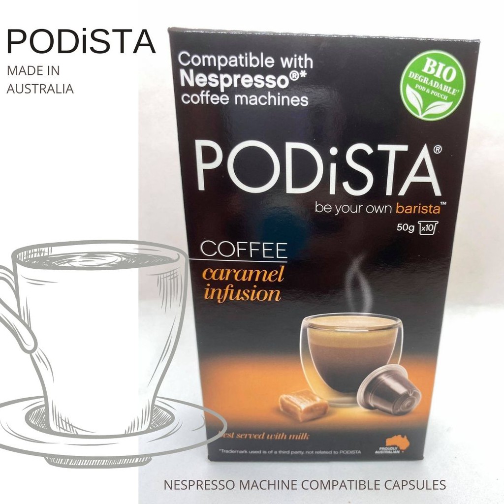 Podista coffee pods sale