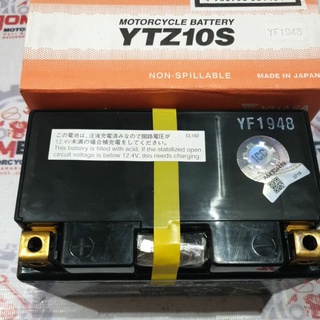 YTZ10S YUASA JAPAN BATTERY MAINTENANCE FREE 12V ( YTZ10S-Y-J ) | Shopee ...