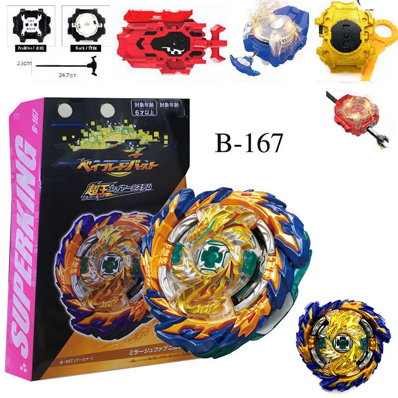 Beyblade Burst B 167 Sparking Superking Booster Mirage Fafnir Nt 2s New With Box Shopee