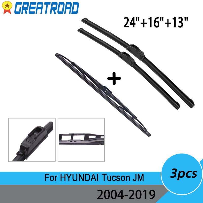 CRW-305-E CIRCUIT GRAPHITE REAR WIPER BLADE 12" FOR HYUNDAI TUCSON 2010 2016 I.390332 - Foto 4
