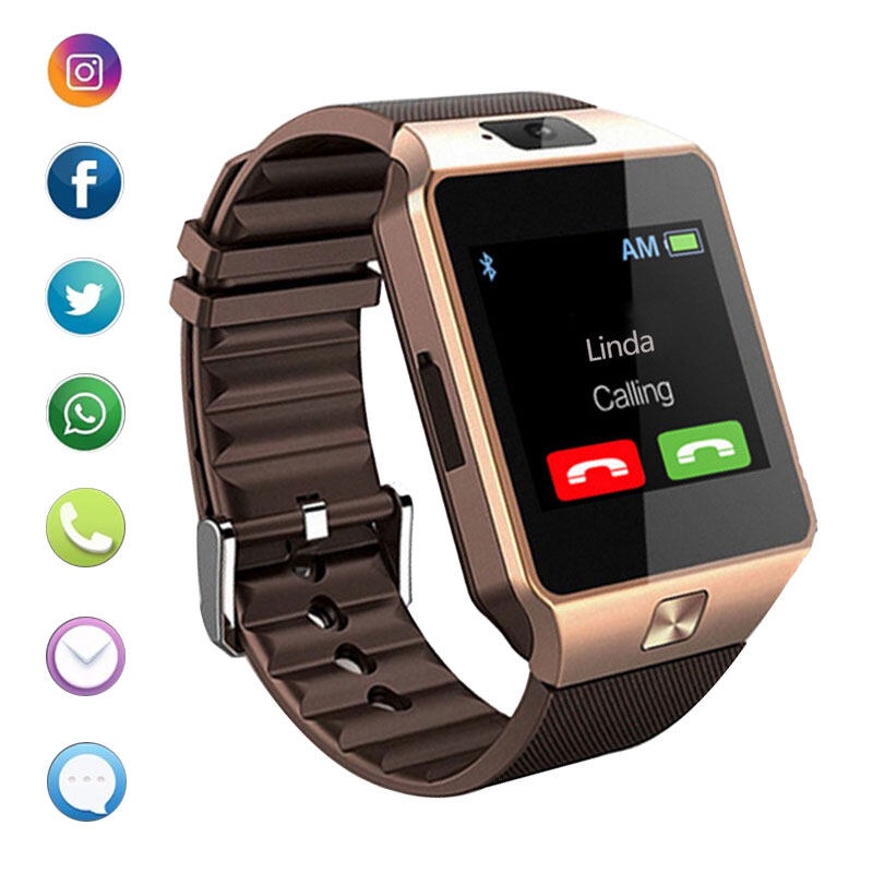 DZ09 Smart Watch With Camera Bluetooth Smartwatch SIM TF Card Slot Fitness Activity Tracker