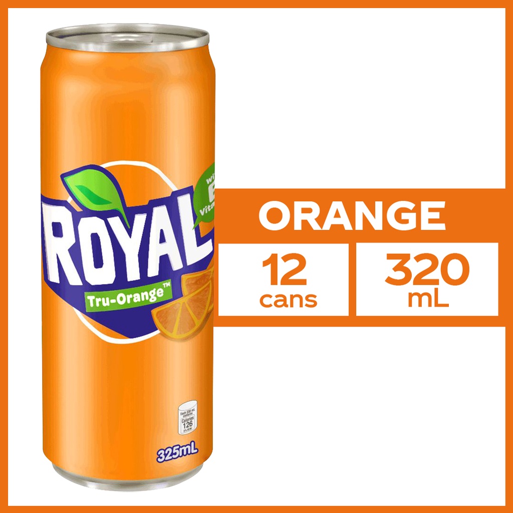 Royal Tru-Orange 320mL - 12 pack | Shopee Philippines