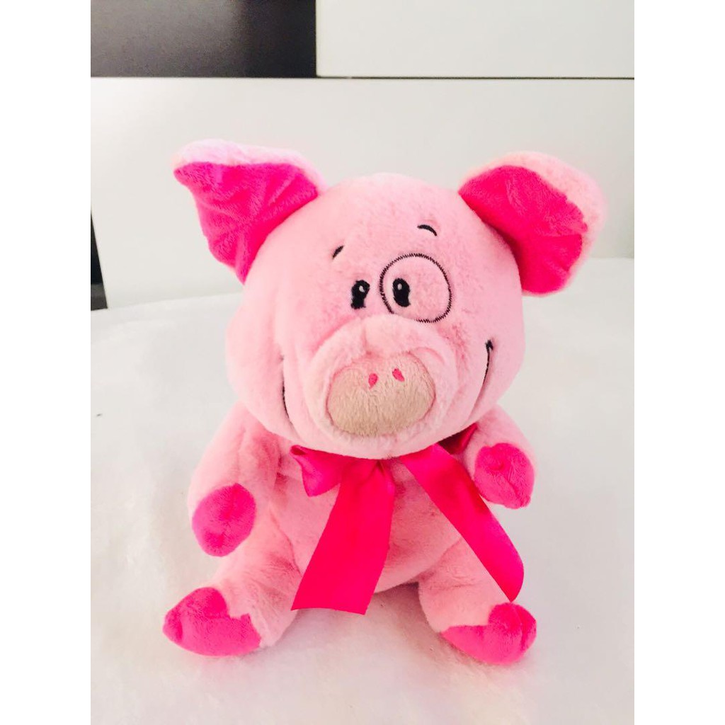 Pig stuffed toy in blue store magic price