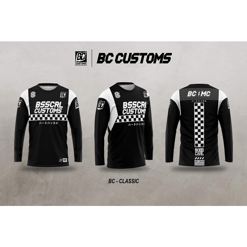 BC CLASSIC Motorcycle Riding Jersey Longsleeve | Shopee Philippines