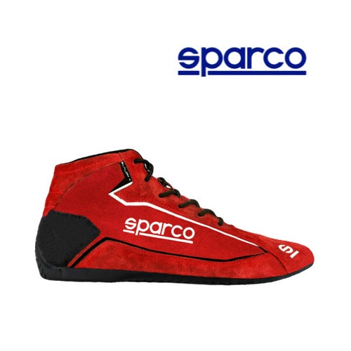 Full leather Sparco racing shoes male FIA certified car driving fire