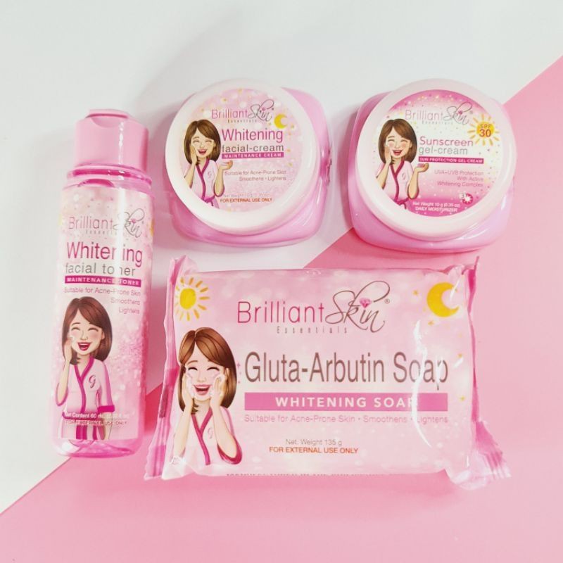 Original Brilliant Skin Whitening Facial Set Rejuvenating