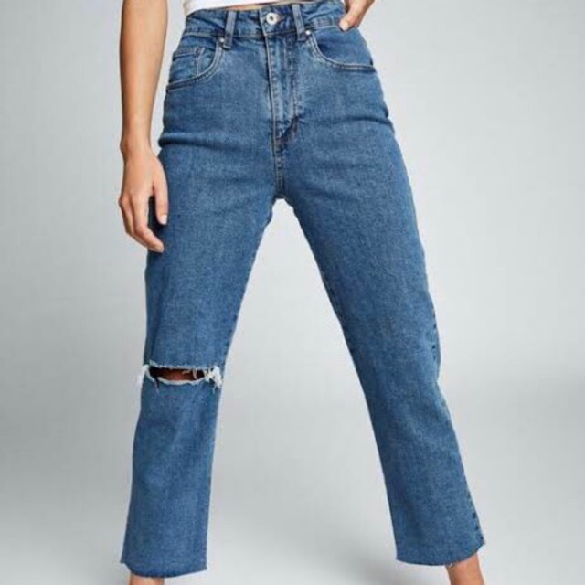 Cotton On Straight Stretch Jeans Shopee Philippines