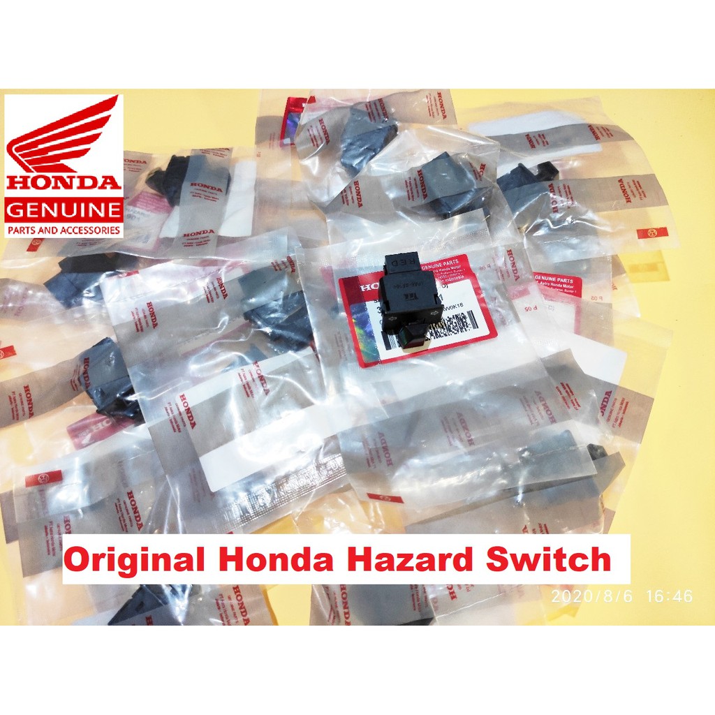 (JME) Hazard Switch+Relay for Honda Beat FI v1v2v3 ZoomerX ClickV1 ...