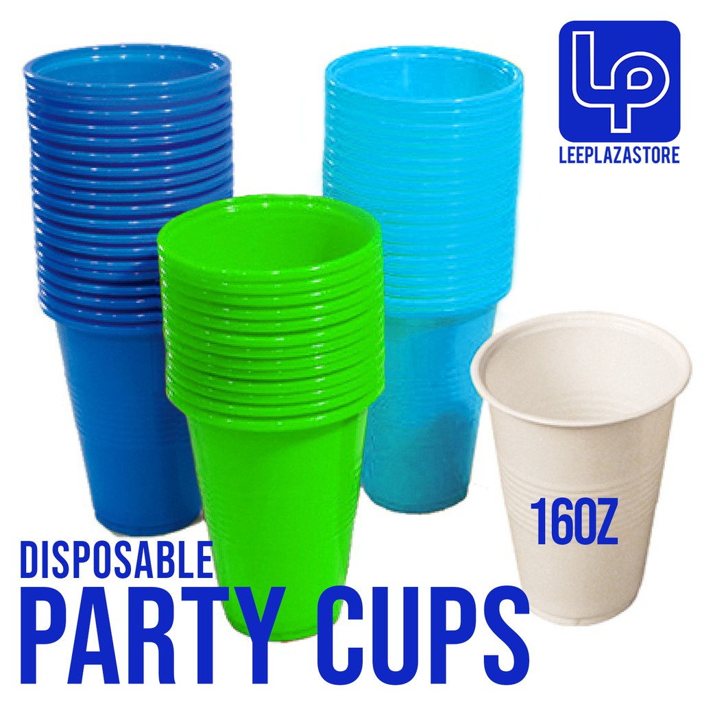 25 Pc Pack 16 Oz Disposable Party Cups Shopee Philippines