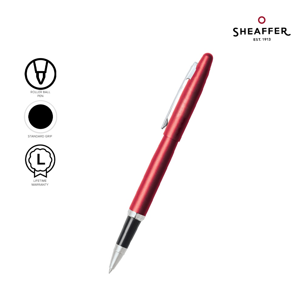 Sheaffer VFM Excessive Red Rollerball Pen Se1940351 | Shopee Philippines