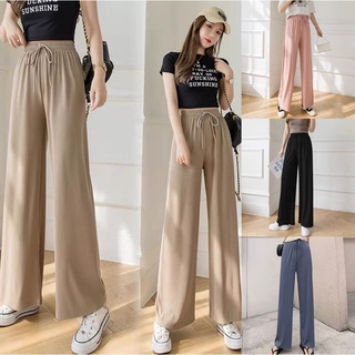 New Trendy Fashionable Square Pants Highwaist Long Pants Cullotes