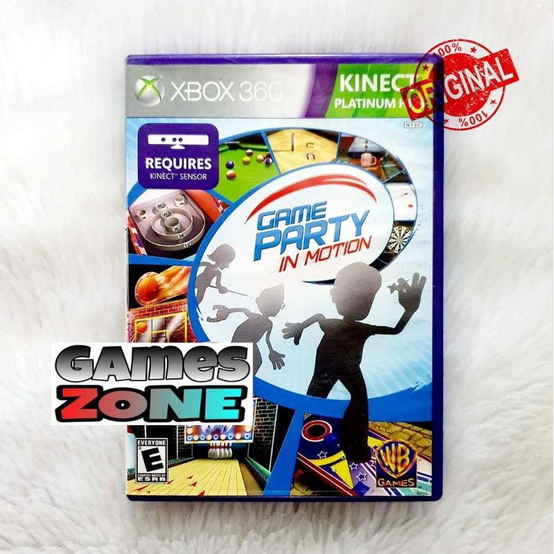Xbox 360 Kinect Game Party in Motion(with freebie) Shopee Philippines