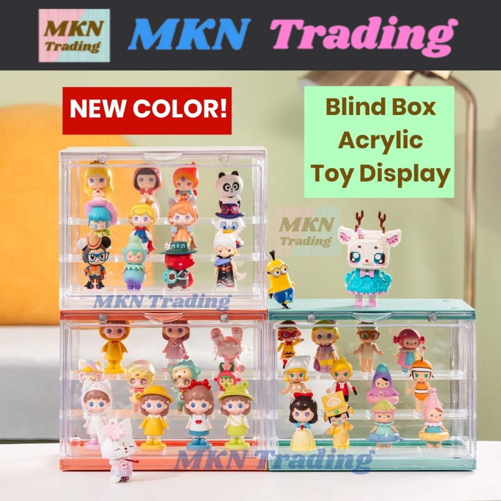 Transparent Handbag Storage Box - Foldable Blind Box Display