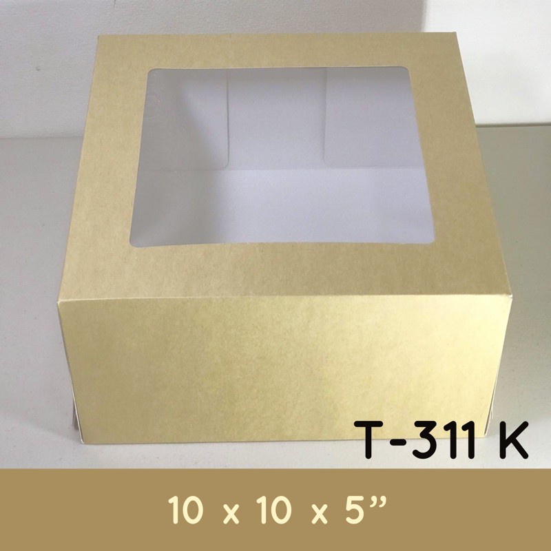 Bento cake pan Bento cake box 10x10x5 Box / Preformed Cake Box with