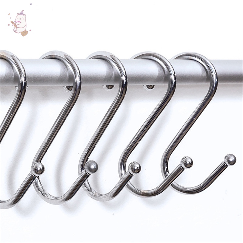 Wardrobe Kitchen S Shaped Hooks Heavy Duty Hooks Stainless Steel Metal ...