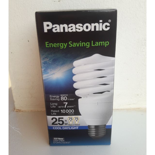 Panasonic Bulb 25w Spiral E27 | Shopee Philippines