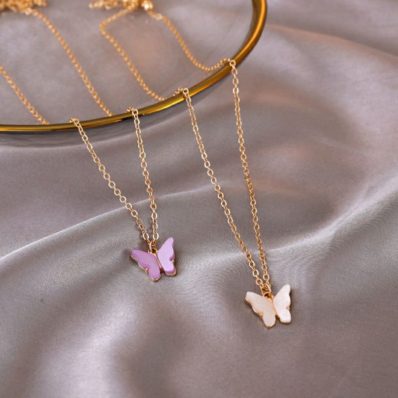 Shopee butterfly deals necklace