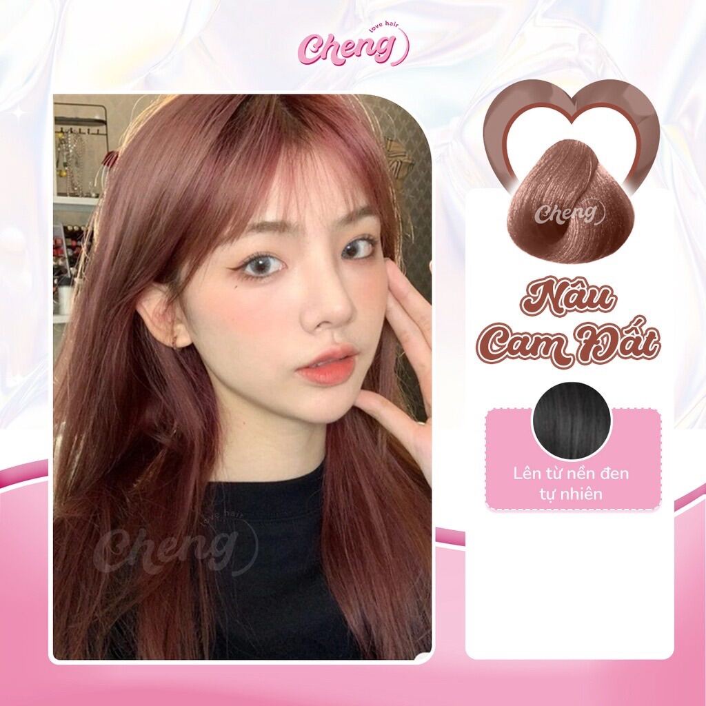 Earth ORANGE BROWN Hair Dye Without Bleach Shopee Philippines