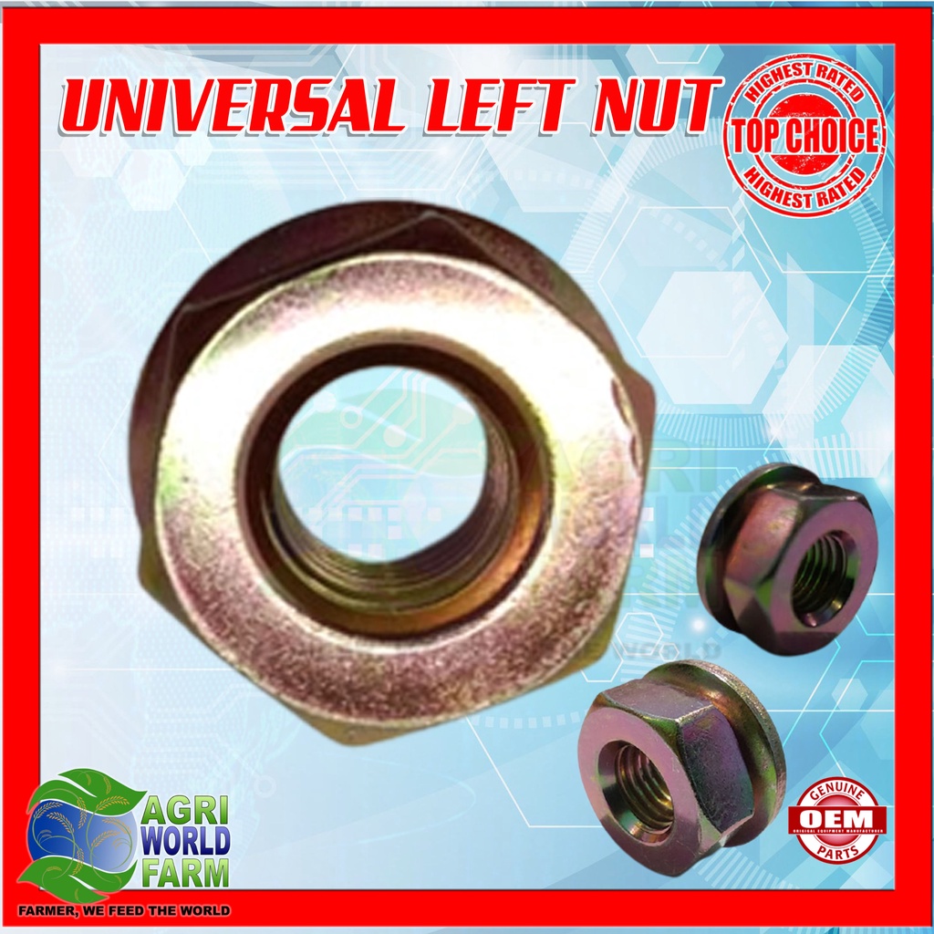 Cutting Disc Left Nut Universal Nut Reverse Thread Gear Case Nut for ...