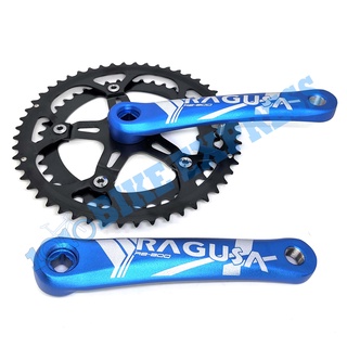 Pédalier Course Mistral By Ofmega – 52/42 Dents – 170 Mm – Occasion état Top
