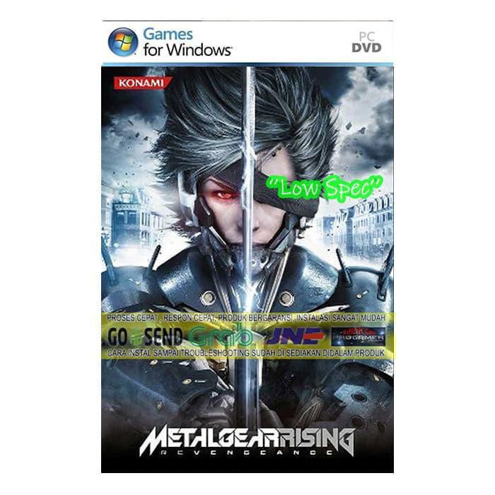 Metal GEAR RISING REVENGEANCE Cd DVD GAME Pc GAME Gaming