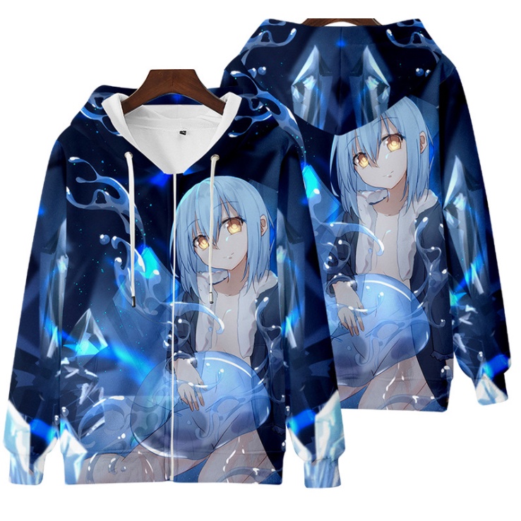 2022 New Anime Tensura King of Monsters Rimuru Tempest/Shuna Zipper ...