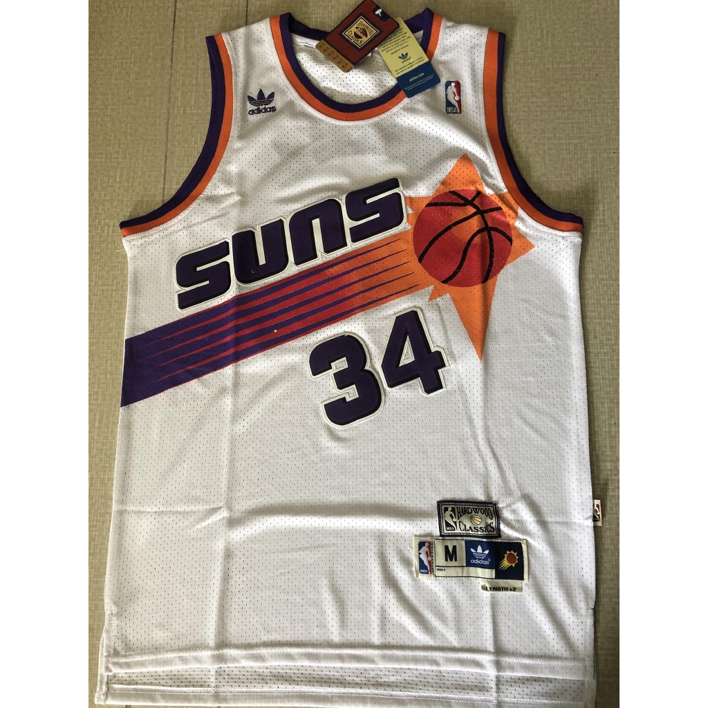 Mens Steve Nash Charles Barkley Phoenix Suns Adidas Classics Jersey White