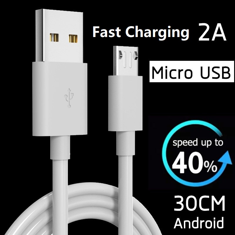 Micro Fast Charging USB Cable 2A USB Fan Charger USB Charging Cable