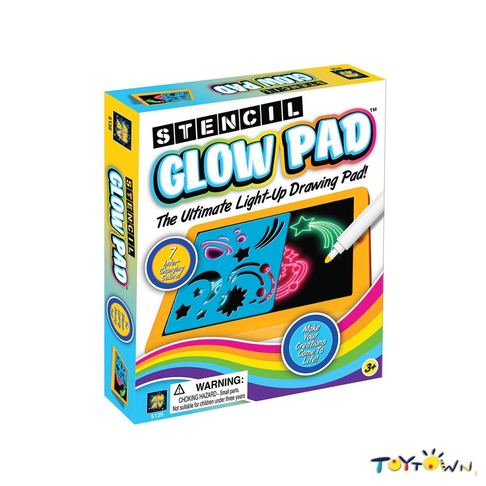 Glow Pad - Stencil - The Ultimate Light - Up Drawing Pad | Shopee ...