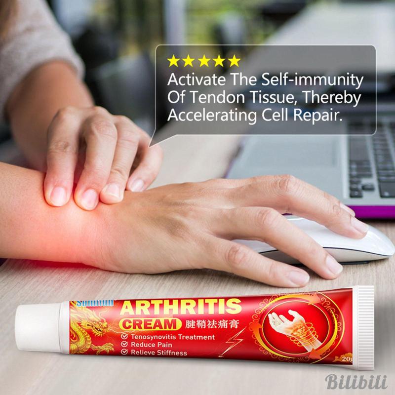 2 Pieces Tendonitis Treatment Ointment Hand Wrist Massage Cream for